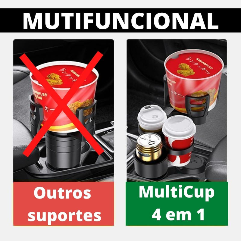 MultiCup™ - Suporte 4 em 1 Para Carro